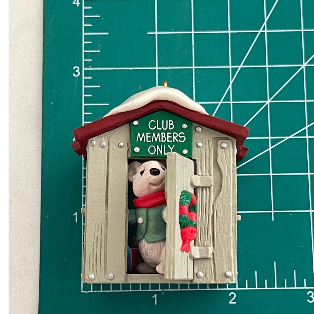 Lot of 6 Hallmark Keepsake Ornament Club Exclusives -1987 +1990 - Picture 15 of 16